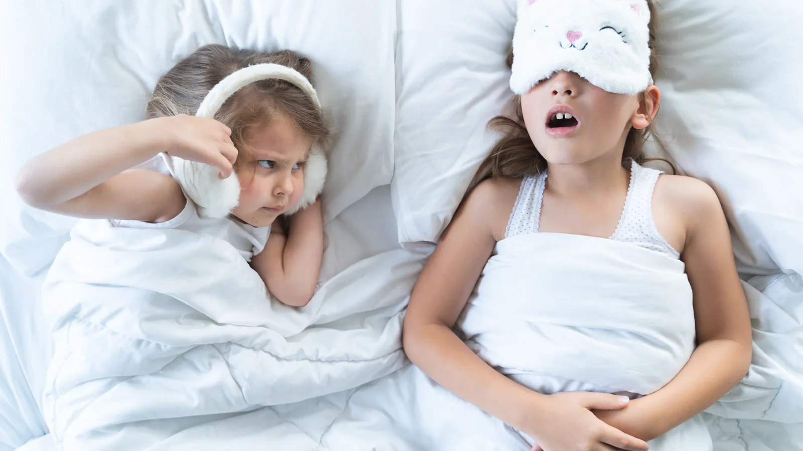 Vergrößerte Rachenmandel und Paukenerguss beim Kind